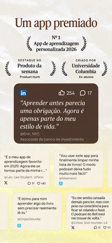 BeFreed: Mais esperto todo dia screenshot 7 of 7