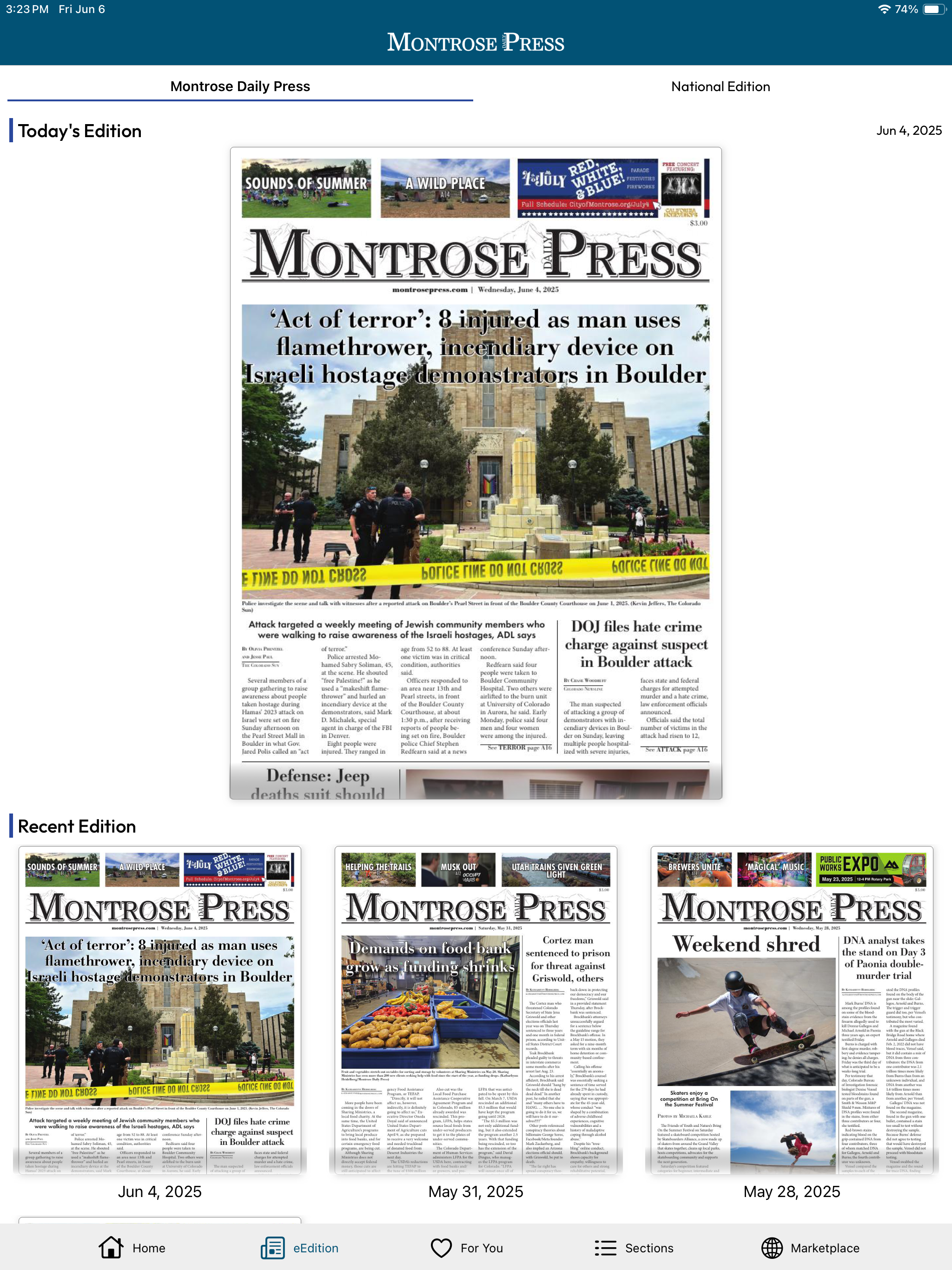 Montrose Daily Press Media