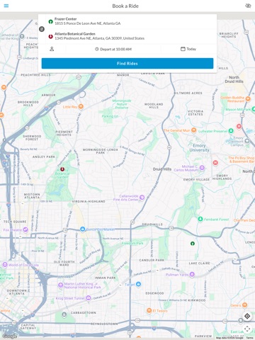 MARTA Mobility iPad screenshot