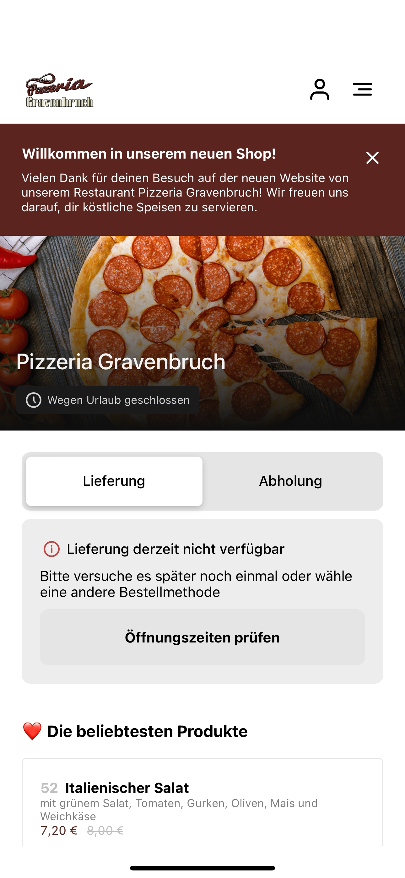 Pizzeria Gravenbruch screenshot 3