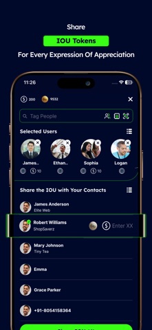 myIOU screenshot
