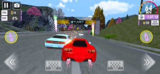 Turbo Drift Car Racing 3D iPhone screenshot