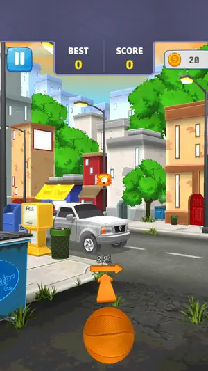 Basketball Shoot Hoops 3D screenshot 1