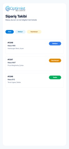 Optimist Menu Screenshot 2 of 3