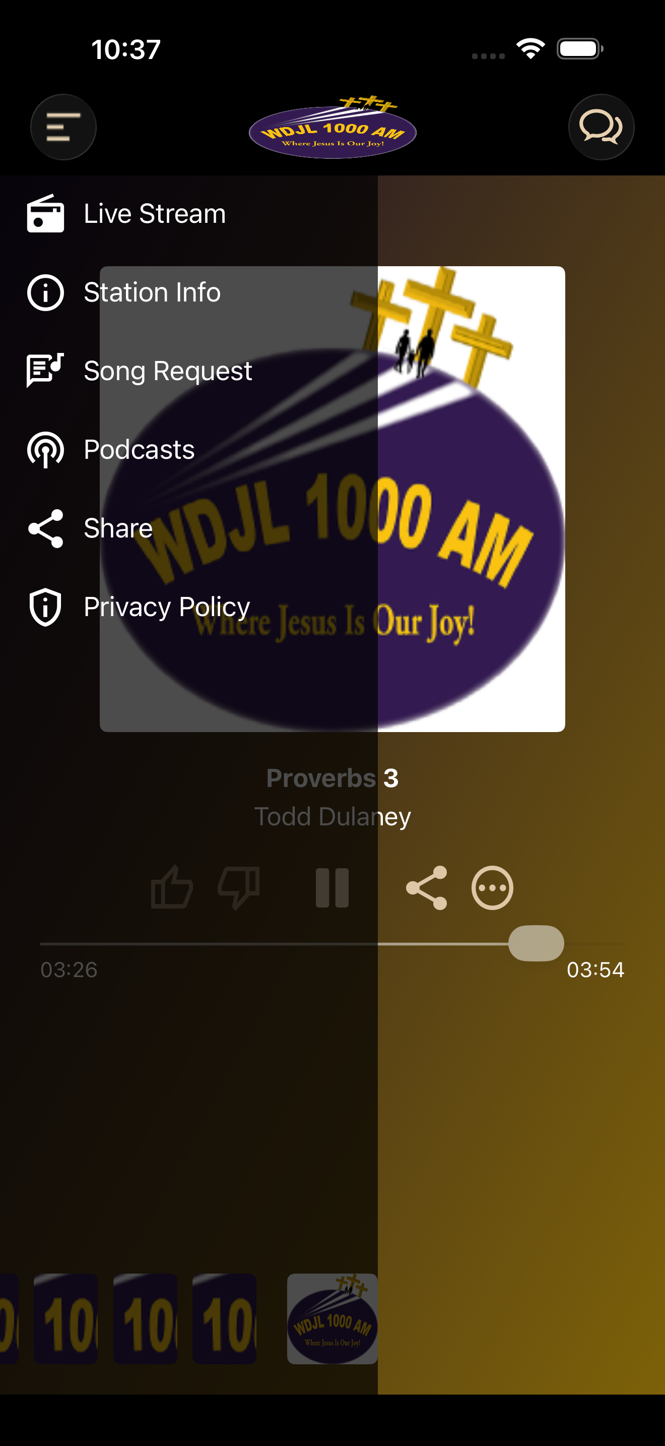 WDJL 1000 AM screenshot 2