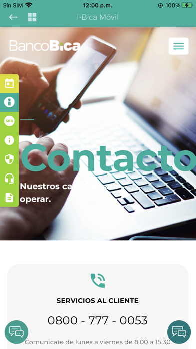 i-Bica Móvil Screenshot