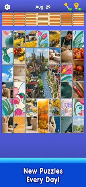 Jigsaw Card Drop screenshot 1