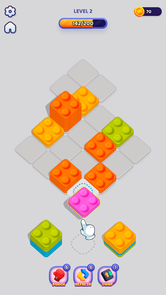 #6. Block Pile 3D (iOS) 来自: Arda Can Kirkoc