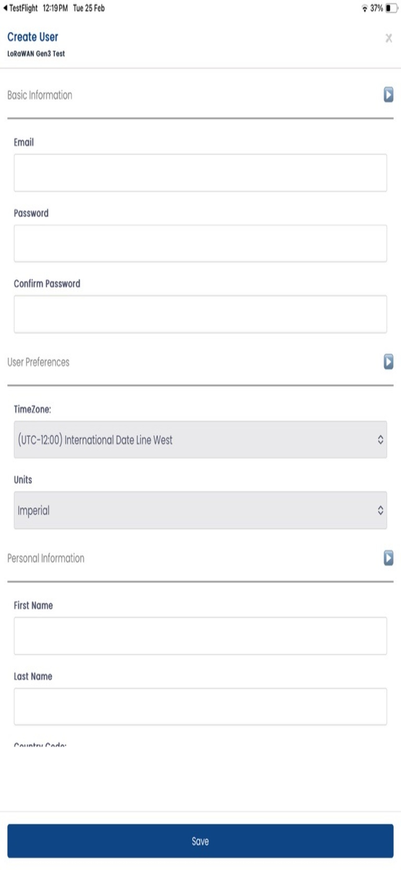 CT APP