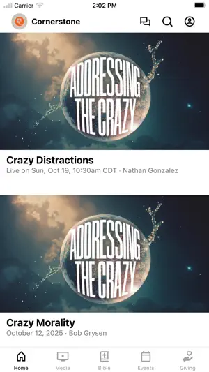 Cornerstone Church Bourbonnais screenshot 1