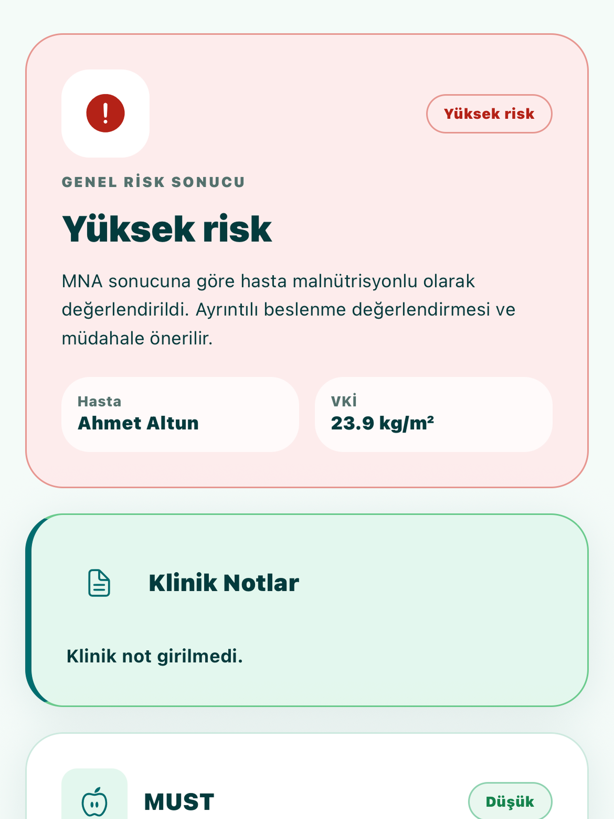 NUTRIXA: Beslenme Önerileri screenshot 10