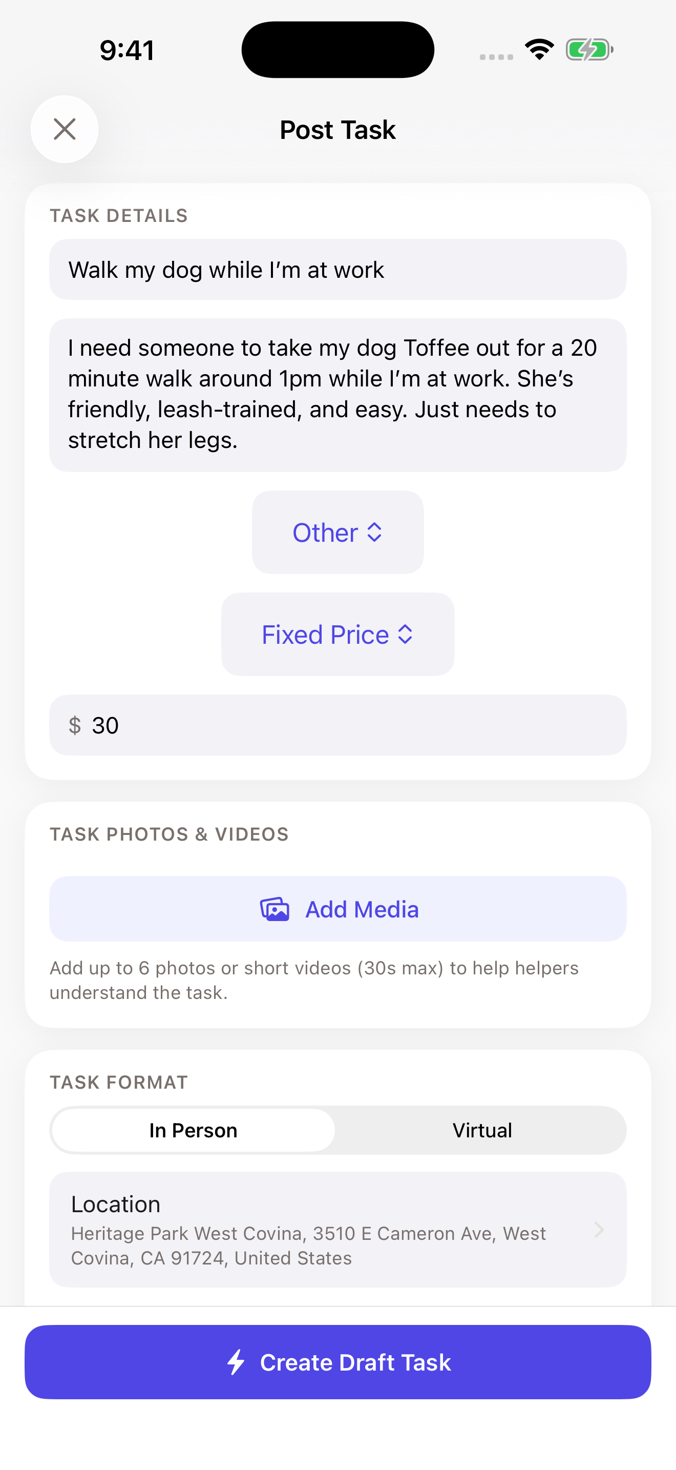 Kovered: Tasks & Help