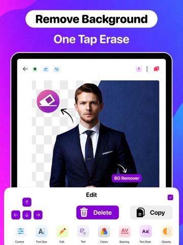 Poster Maker: AI Flyer Creator iPad screenshot