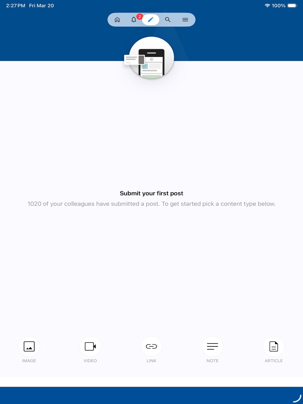 iPad screenshot