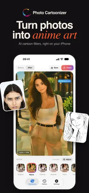 Photo Cartoonizer AI Art Maker screenshot 1