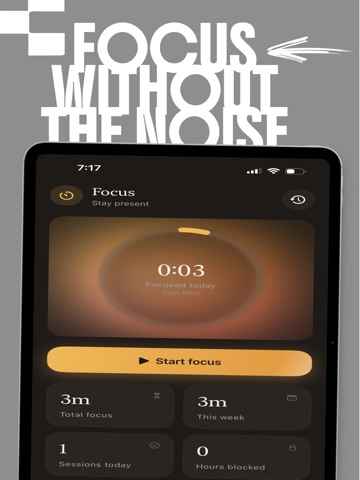 Exit : App Blocker & Focus iPad screenshot