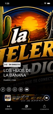 La Rielera Radio iPhone screenshot
