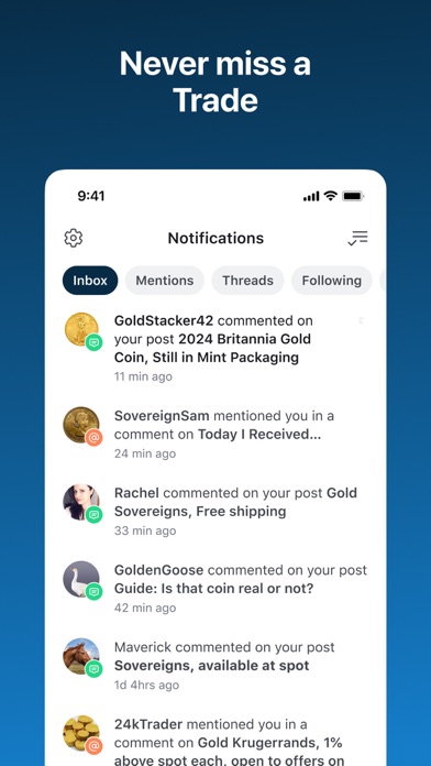 The Gold Forum screenshot