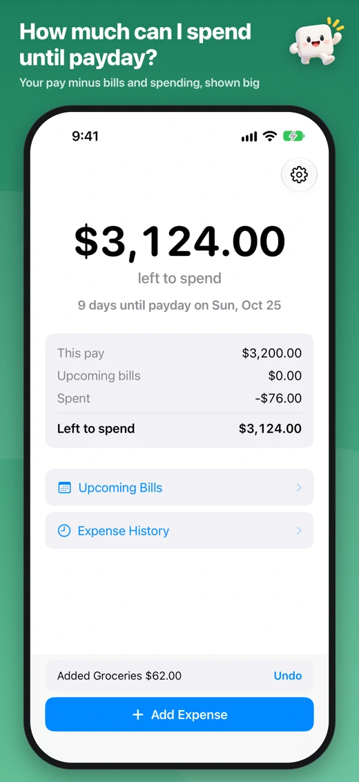 Until Payday: Budget Countdown screenshot 1