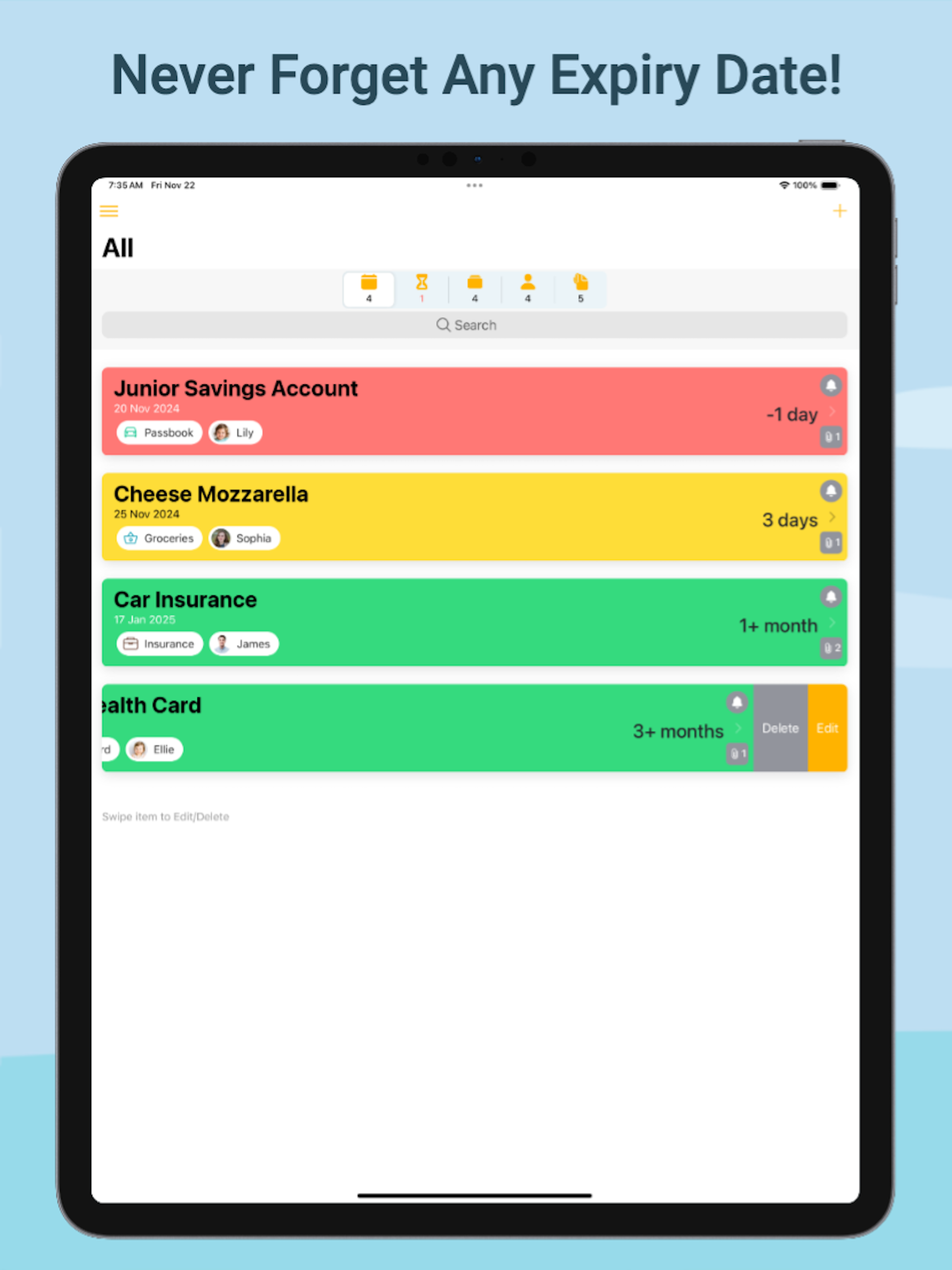 vExpiry: Expiry Reminder screenshot 10