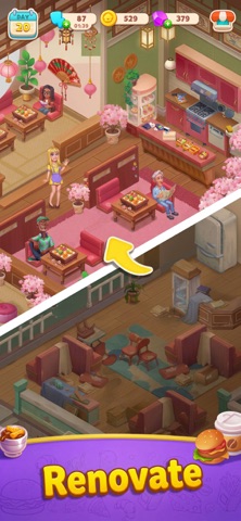 Merge Bistro™ Cook & Decor iPhone screenshot