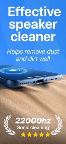 Speaker Cleaner ・ Water Eject iPhone screenshot