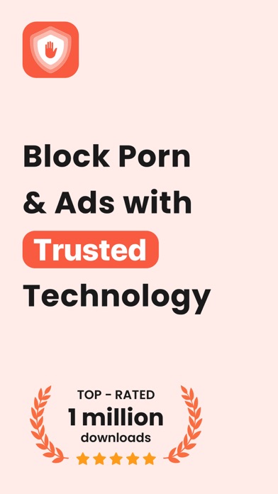 Porn, Website, Ads Blocker App Screenshot