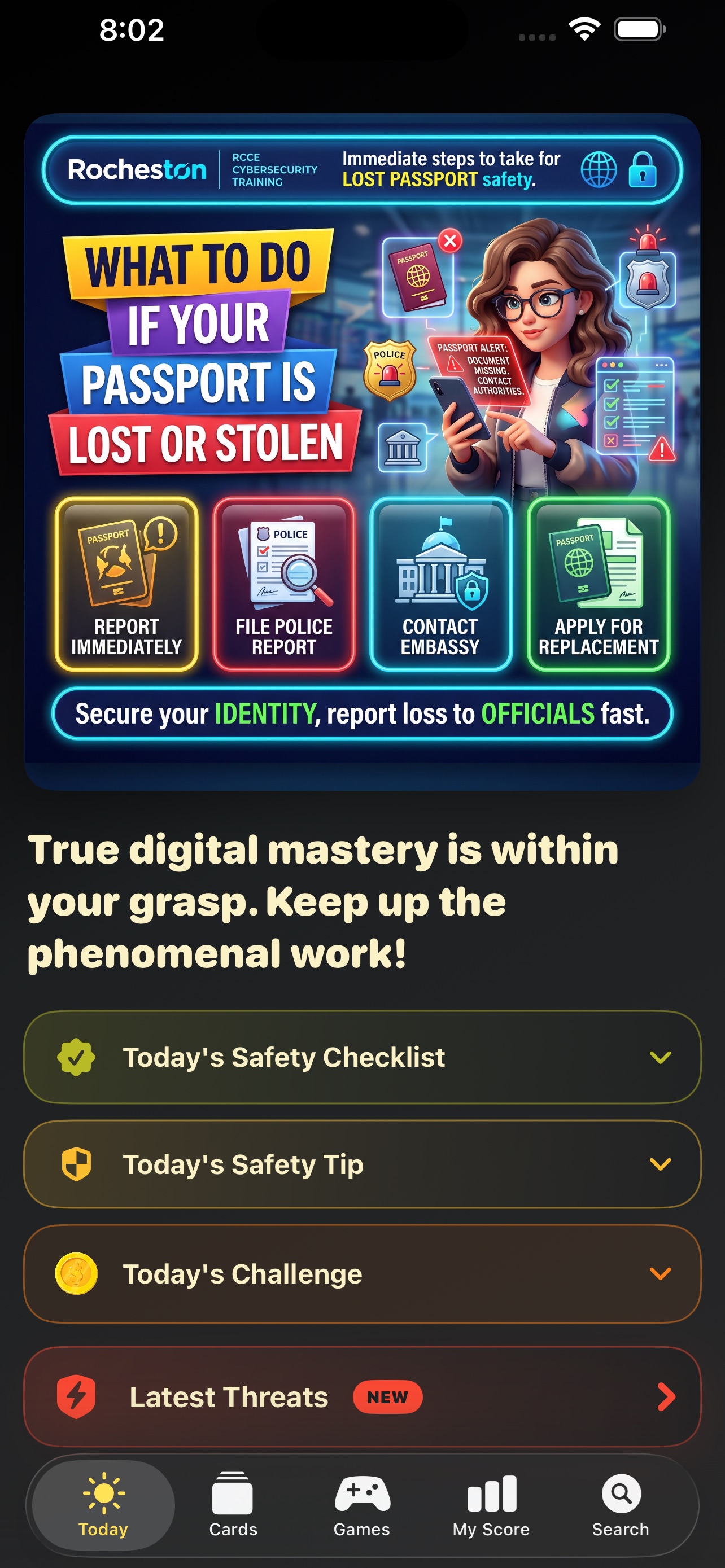Screenshot 3 of ZelSafe Cybersecurity Training