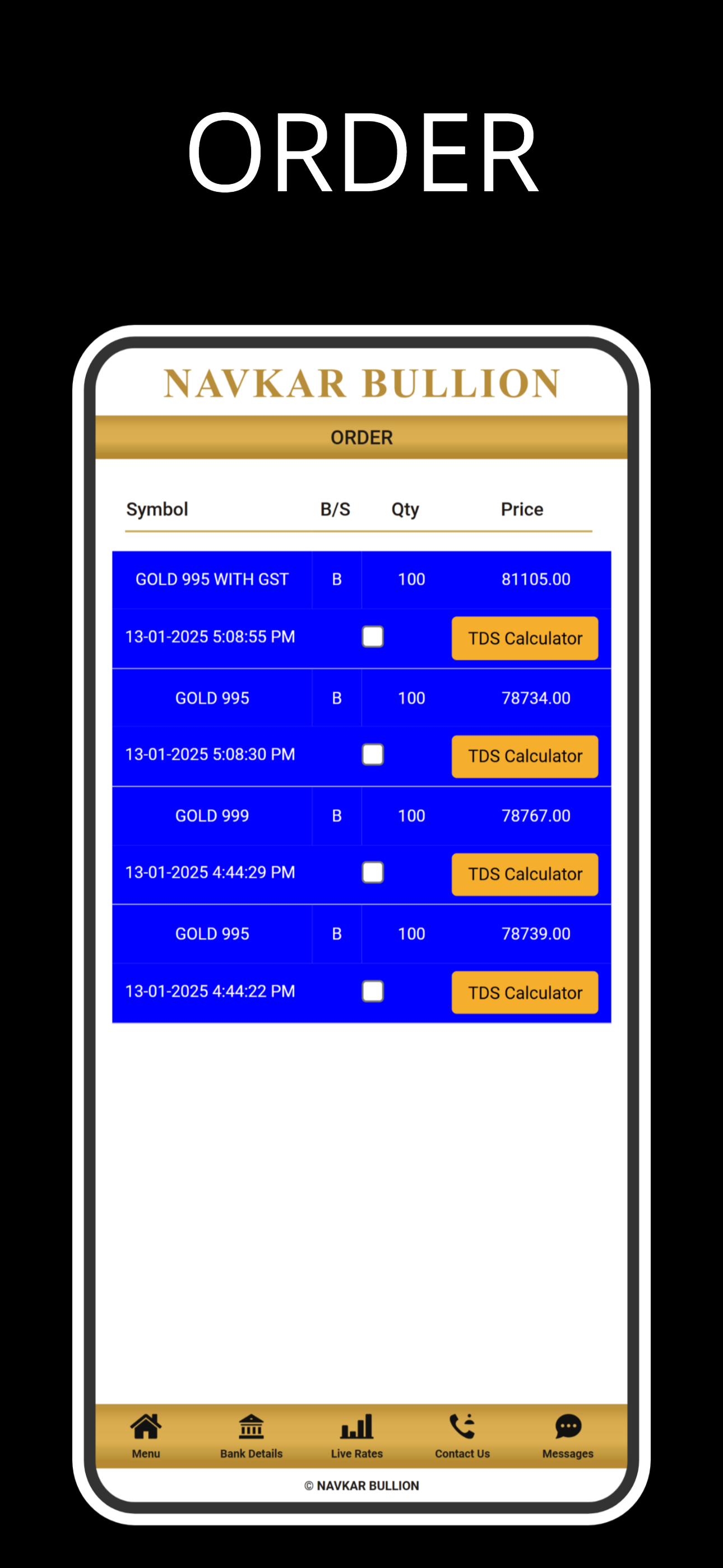 Navkar Bullion screenshot 4