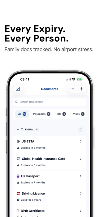 Travel Document Vault Screenshot 1 of 6