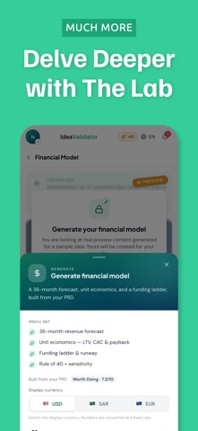 IdeaValidator: Startup AI screenshot