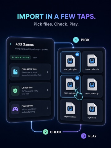 NovaPocket: Game Emulator iPad screenshot
