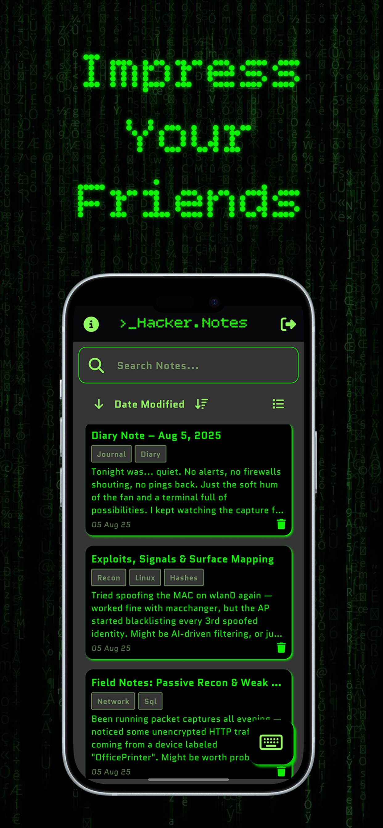 Hacker Notes Pro