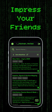 Hacker Notes Pro Screenshot 7 of 7