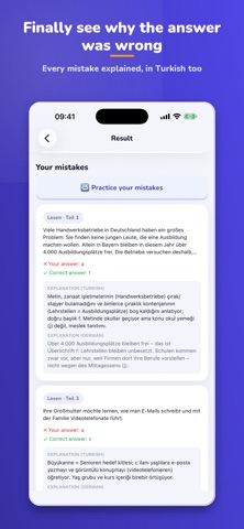B1 Prüfung Trainer Screenshot 4 of 6