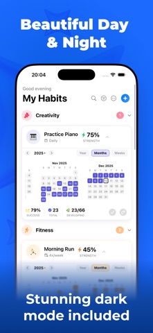Habit Tracker: Atomic Streaks Screenshot 8 of 9