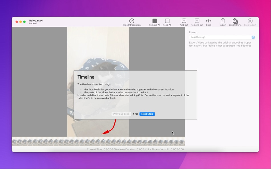 #2. Trimma Passthrough Cutting (macOS) Podle: Briksoftware.com
