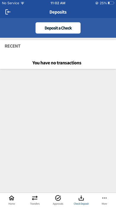 Universal Bank Business Screenshot