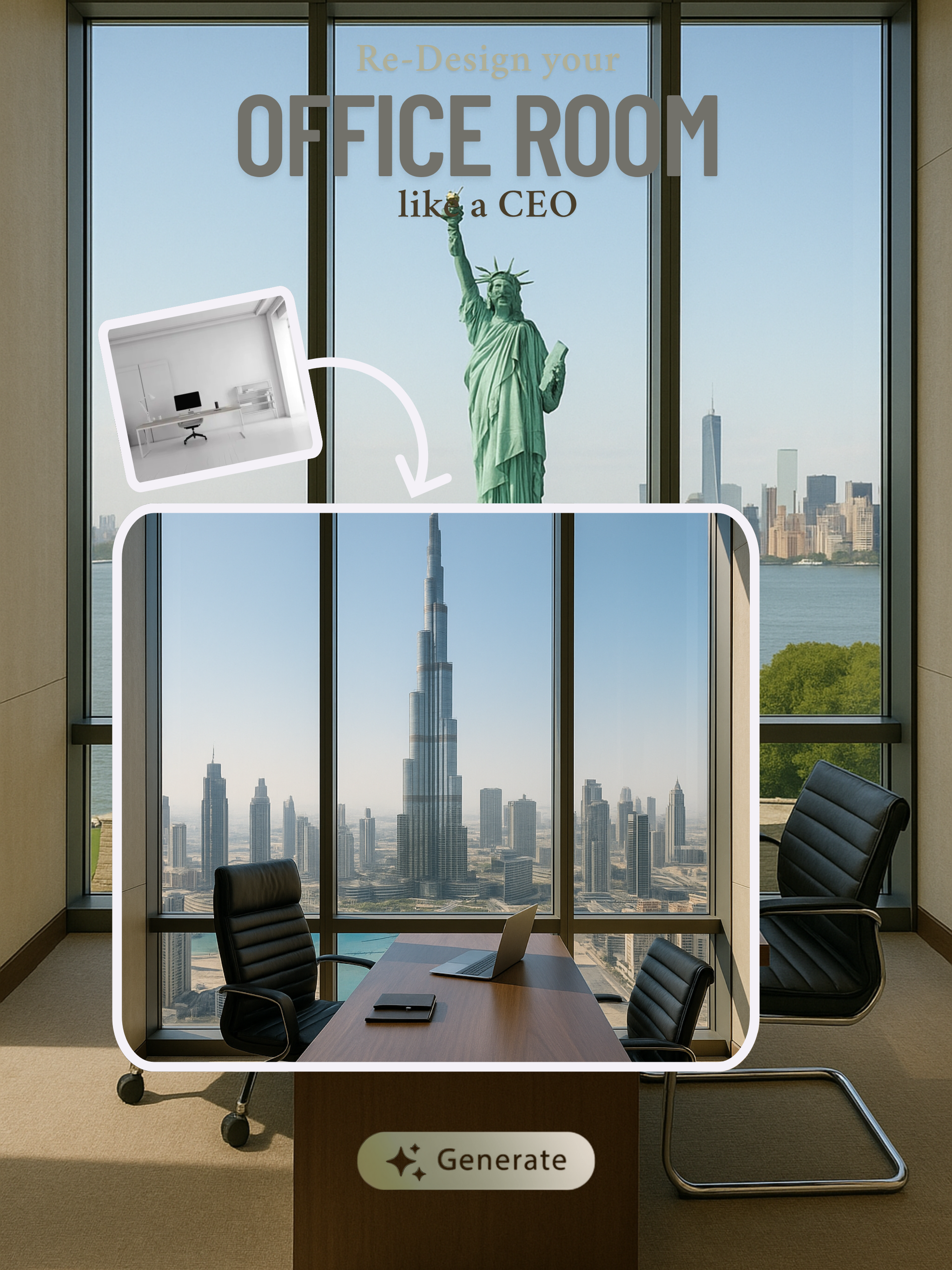 Ai Office Re-Design Room decor