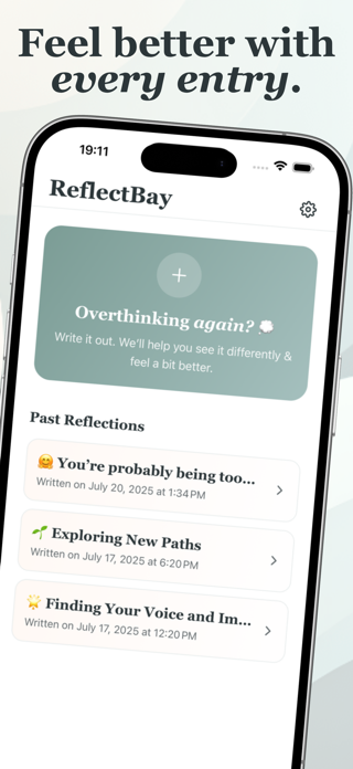 ReflectBay: Stop Overthinking Screenshot 5 of 5