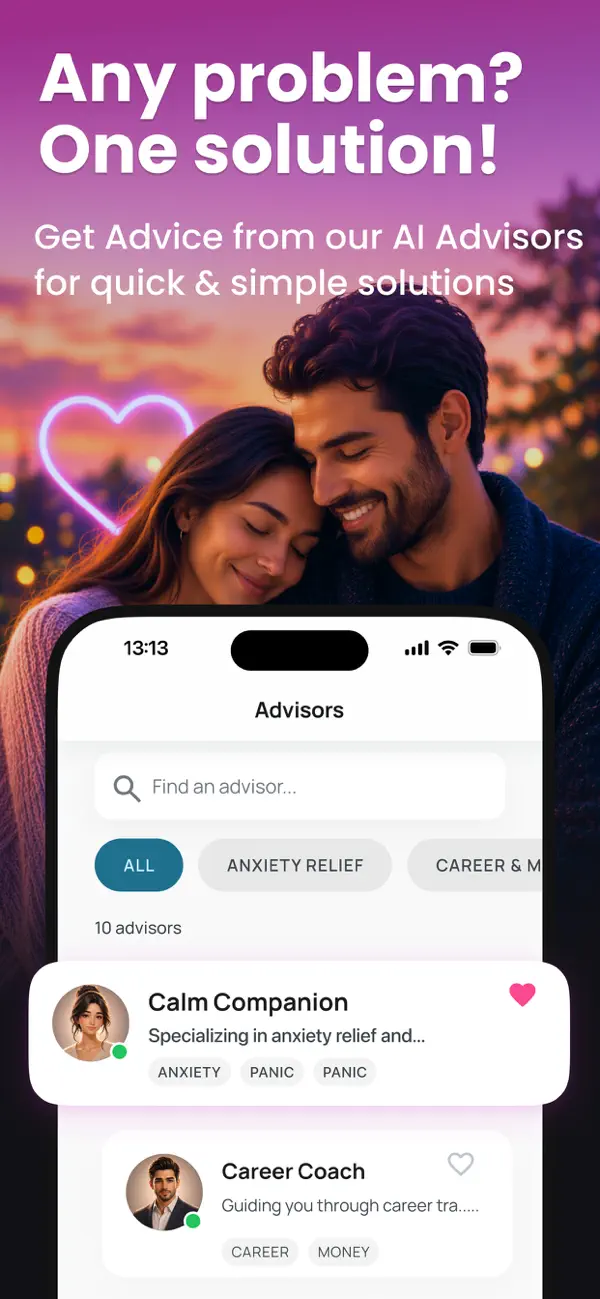 Screenshot #3 pour AdviceMe: Love, Career Coach