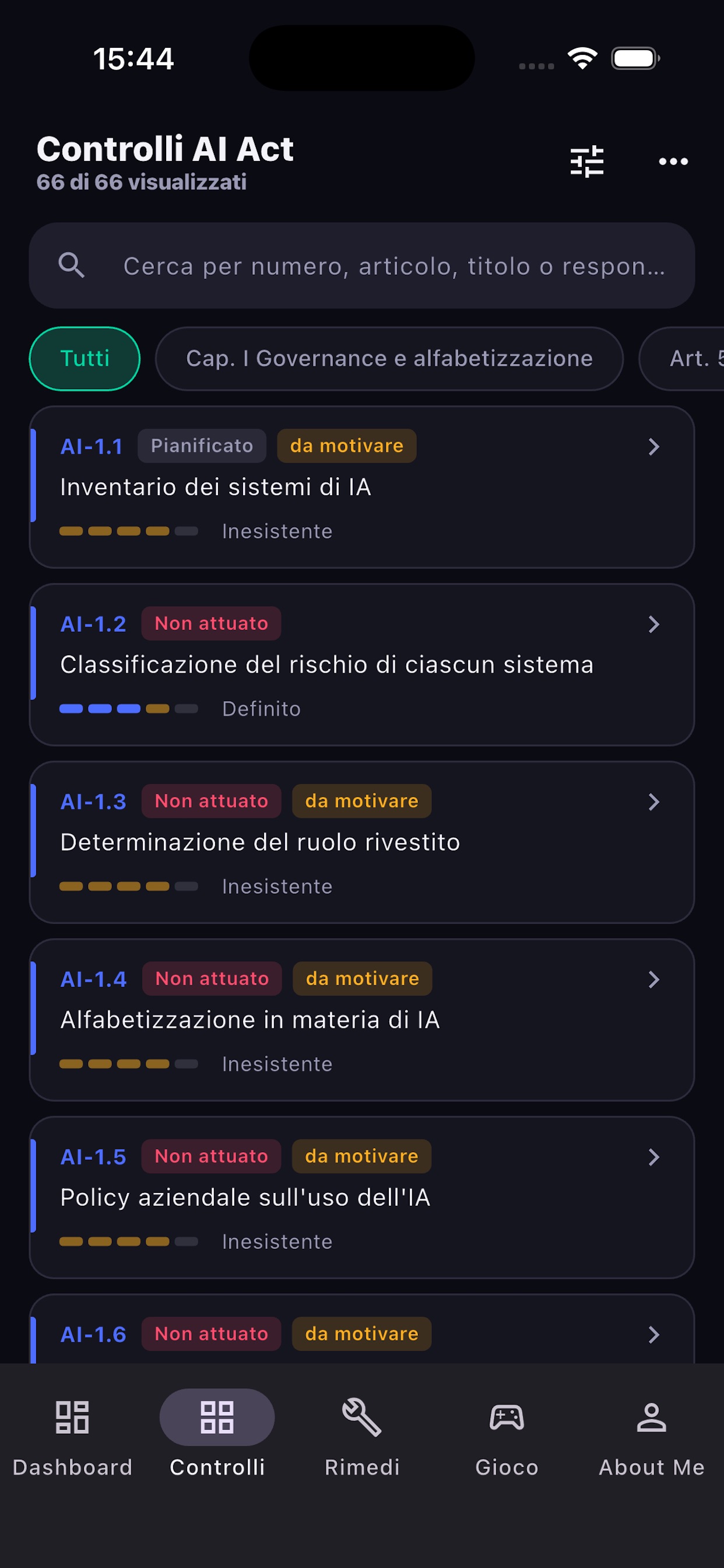 Screenshot 3 of AI ACT STUDIO