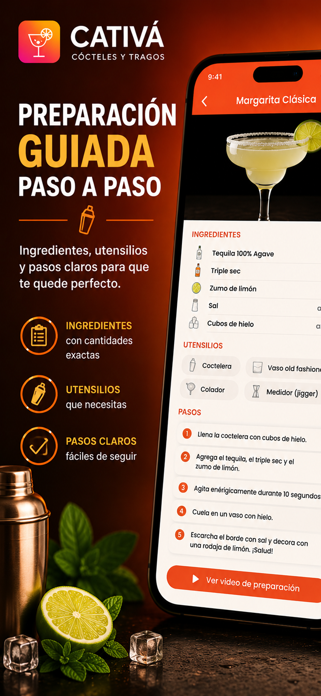 Cativa: Cócteles y tragos screenshot 3