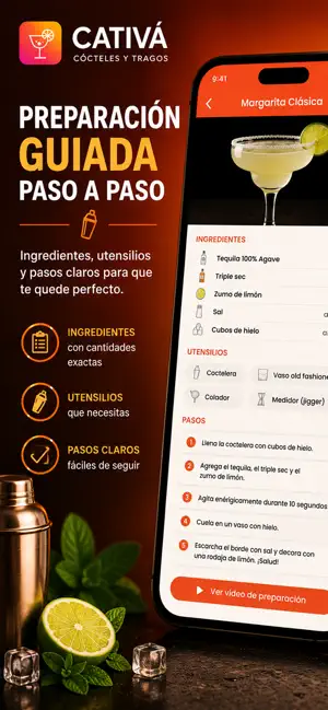 Cativa: Cócteles y tragos screenshot 3