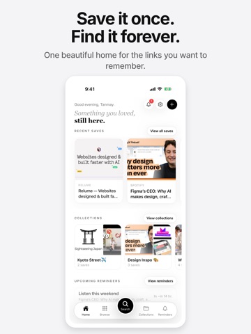 SavedIt Screenshot 1
