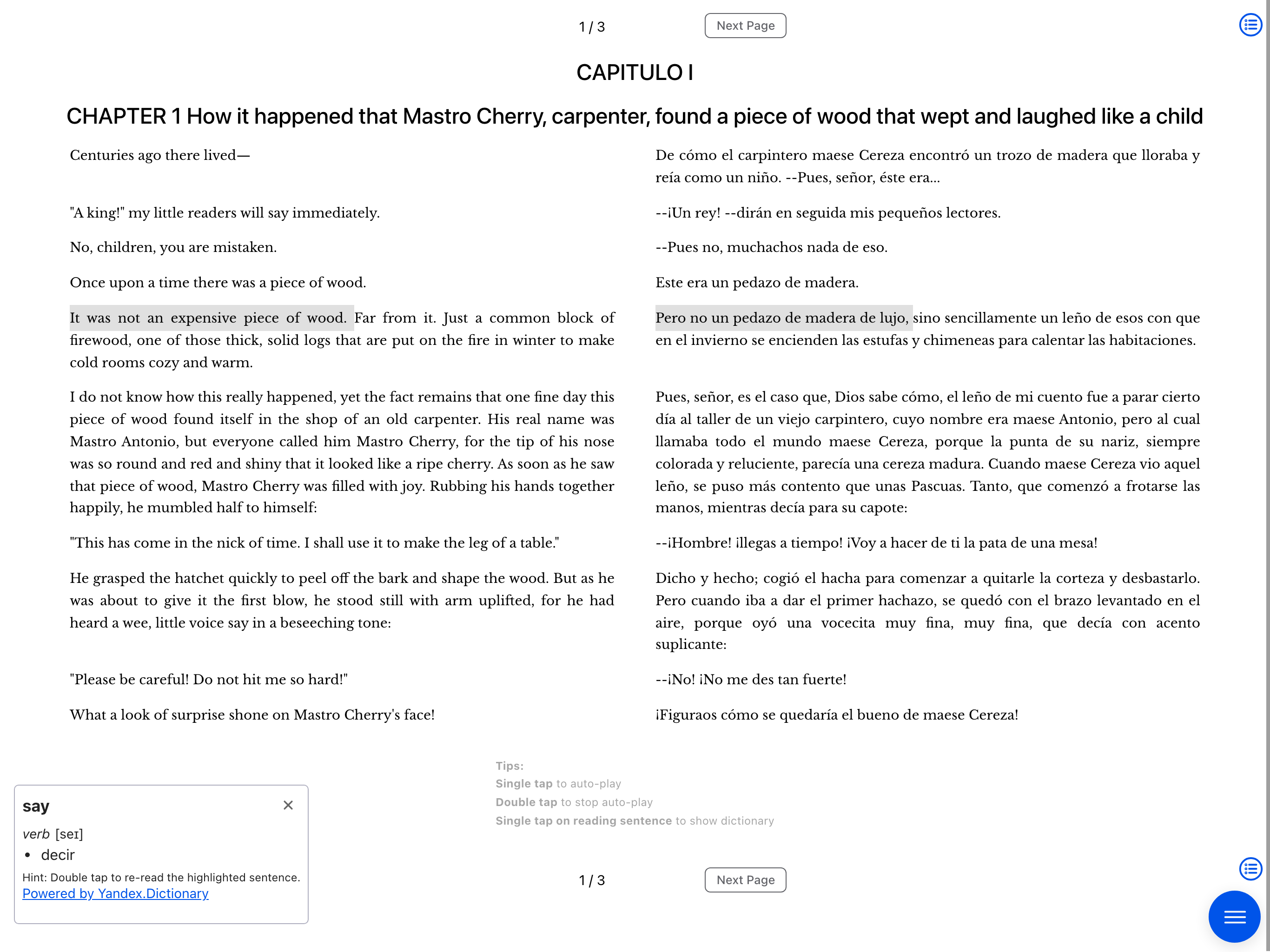 Duoreader - Bilingual Reading screenshot 8