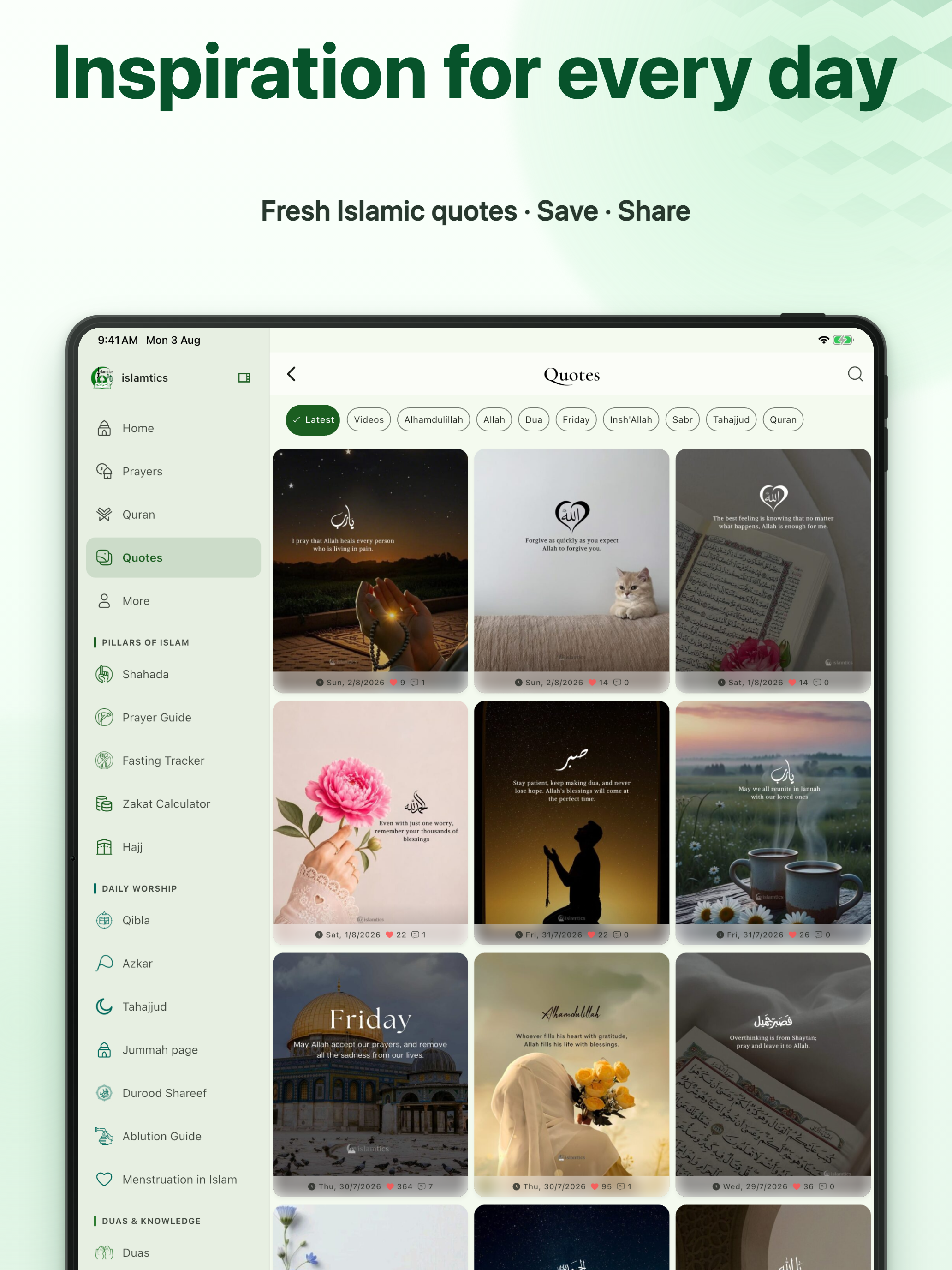 Islamtics: Quran, Athan, Qibla screenshot 17