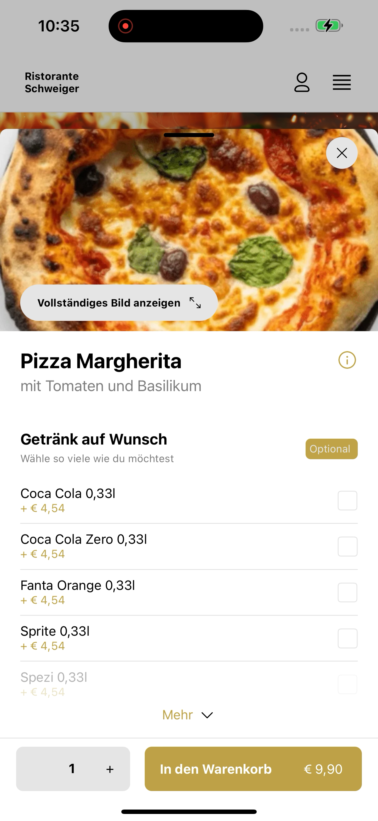 Ristorante Schweiger screenshot 8