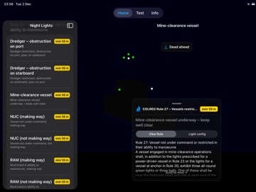 Maritime Master - Nav Lights iPad screenshot