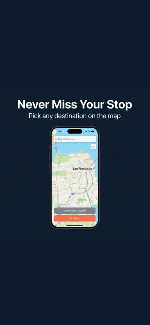 WakeMeUp: GPS Alarm screenshot 1